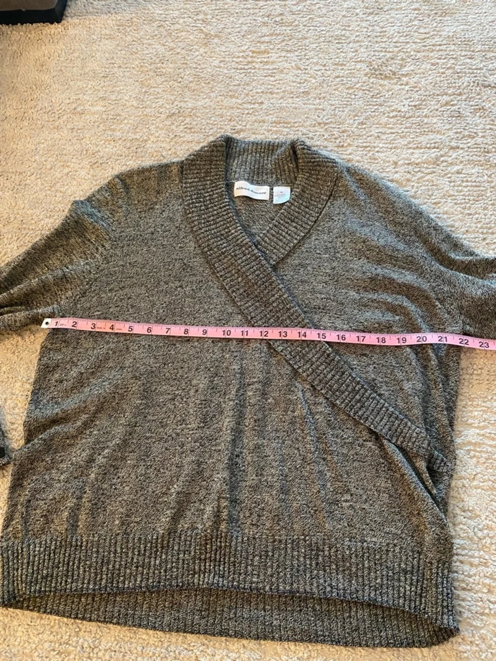 Alfred Dunner Grey Women’s Sweater Size XL